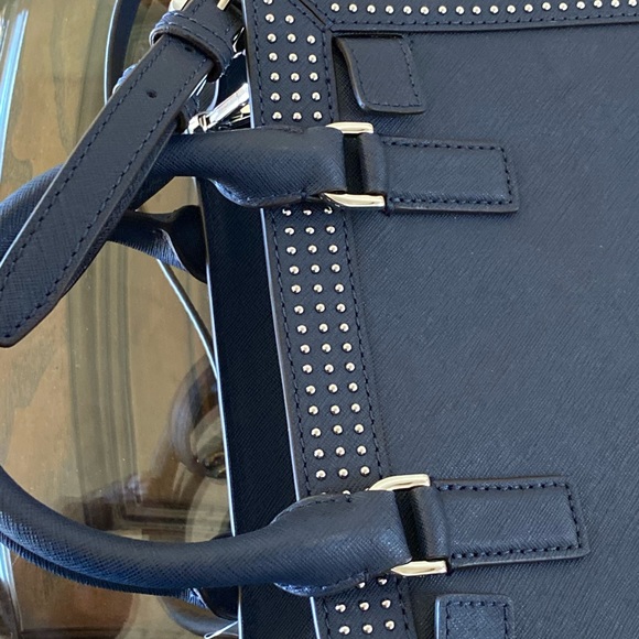 NWT Michael Kors Sm Dillon micro stud handbag - Picture 4 of 9